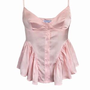 Allina Liu Kimura silky camisole top